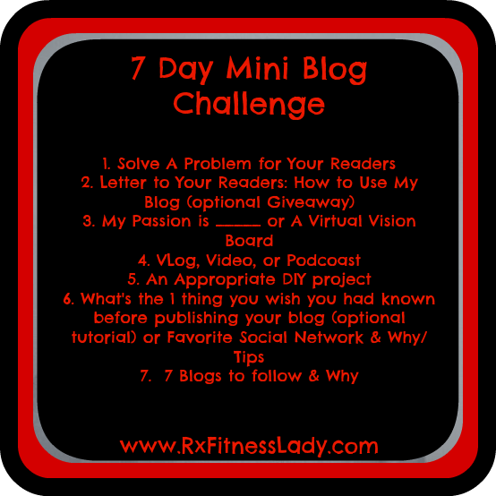 7 Day Challenge Questions