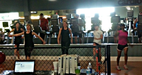 Group Fitness in a Cage