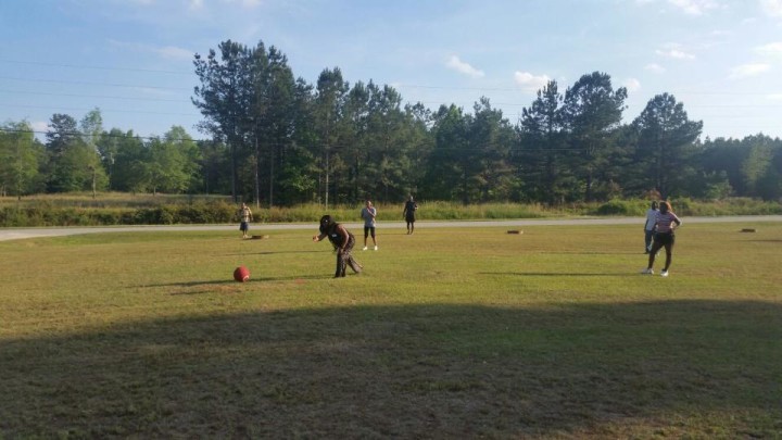 Family Reunion Kickball Game