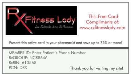 Pharmacy Discount Card for Website